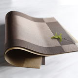 欧式PVC隔热垫 特斯林格纹餐桌垫环保品质西餐垫 水洗防滑垫0011