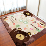 儿童卡通地毯环保客厅卧室家用长方形床边卡通动漫宝宝垫