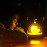 LED小夜灯六一儿童生日礼物充电声控感应卧室床头女生礼物台灯