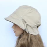 日本原单 女帽子 后堆帽八角帽画家帽遮阳帽出游旅行百搭帽子