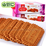 上海特产零食 利拉比利时风味焦糖黑糖味饼干整箱1518g/礼盒点心
