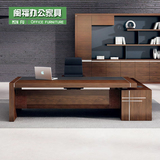 上海福州高档办公家具 时尚老板办公桌总裁桌大班桌椅 大气老板桌