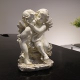 欧式庭院园艺丘比特家居饰品软装雕塑天使创意摆件结婚礼物电视柜