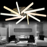 现代简约客厅LED灯个性吸顶灯创意超薄后现代极简约遥控异形灯具