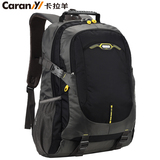 卡拉羊电脑双肩包男士韩版休闲旅行背包女旅游大中学生书包CX5572