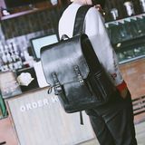 新款潮流双肩包男士背包青年韩版书包休闲电脑包旅行男人的背包