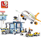 兼容乐高积木城市系列飞机机场儿童玩具拼装组装塑料小鲁班小颗粒
