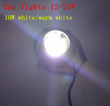 汽车灯泡10W白光/暖白AC12-24V汽车照明应用灯车外车内亮化灯具