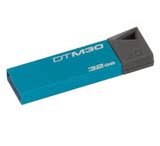 金士顿（Kingston）DTM30 32GB USB3.0 精致炫 薄金士顿金属U盘