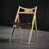 CH29 Chair北欧简约现代风格宜家实木家居餐椅休闲咖啡洽谈办公椅