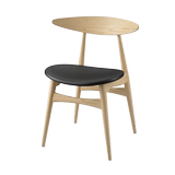 CH33设计师椅子实木椅子北欧简约现代风格休闲椅沙发椅时尚餐椅