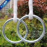特价加粗安全锦纶绳吊环 家用 健身吊环 引体向上 带绳 铁制吊环