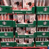 代购 美国原装Starbucks星巴克哥伦比亚速溶黑咖啡26条装去板寄