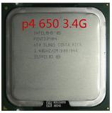 Intel 奔腾4 650 3.4/2M/800/775针 超线程 3.4G CPU