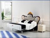 现代简约奢华家用按摩电动功能升降床高级酒店专用床智能床