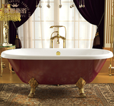 特价独立式贵妃浴缸 复古典单人欧式移动浴缸 亚克力自洁保温浴缸