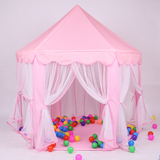 韩国六角公主城堡薄纱儿童玩具屋超大游戏房热卖防蚊益智球池帐篷