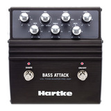 Hartke VXL Bass Attack电贝司前级BASS DI盒音箱模拟 贝斯效果器