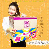 进口零食品大礼包 韩国一箱吃的送男女朋友 七夕情人节生日礼物盒