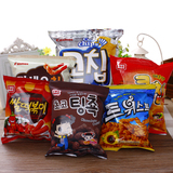 韩国进口食品慈恩岛虾片扭扭脆年糕条玉米片休闲膨化零食组合首发