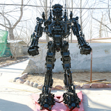 机器人雕塑大型变形金刚汽车人铁艺金属艺术品电影院展览摆件模型