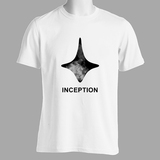 盗梦空间电影主题T恤 Inception film白色纯棉t-shirt
