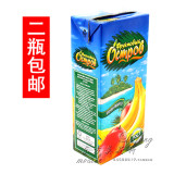 2瓶包邮 俄罗斯果汁 宝岛芒果香蕉混合果汁饮料 健康纯天然 930ML