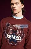 小乌贼欧洲代购 kenzo 16年新款 老虎头刺绣男式卫衣