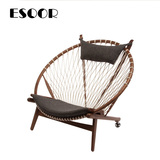 艺说 The Circle Chair 欧式休闲椅子现代简约靠背椅时尚创意躺椅