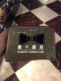 香港专柜代购 维多利亚的秘密 优雅气质蝴蝶结装饰手拿化妆包