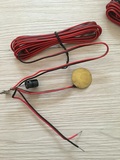 进口音箱纯铜线音箱喇叭连接线线材2米喇叭线(带插头 带电容)