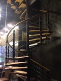 无锡楼梯 钢木梯 免费测量定制 全实木踏板环保 国际标准龙骨牢靠