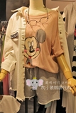 韩国东大门代购16夏Disney害羞米奇短袖T恤外套夹克短裤套装