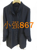 专柜正品代购 斯琴 SIQIN 黑色长款衬衫 款号12CS007 原价858