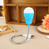 创意USB长线小台灯 旅行应急LED球灯泡充电宝专用应急球灯泡