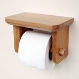 两用实木卷纸架桌面纸巾架卫生间厕纸架防水置物架创意厕所纸架