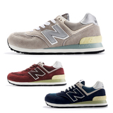 正品代购新百伦男鞋New Balance女鞋NB ML574VG 灰色三原色情侣鞋