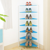 简易鞋柜简约现代收纳架创意多层组装塑料儿童学生宿舍鞋架特价