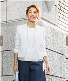 5折 娜娜酱日本专柜正品代购 23区 职业休闲外套JKWOLS0202