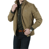 Afs Jeep战地吉普秋季外套纯色长袖薄款外穿男装青春流行夹克8952