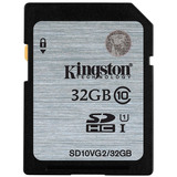 金士顿 SD卡32G内存卡class10存储高速闪存卡单反相机内存卡80M/S
