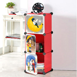 【天天特价】简易宜家组合式衣柜创意儿童组装衣柜收纳玩具储物柜