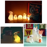 henry家韩国ins家居小兔子动物造型小夜灯宝宝婴儿安抚灯小台灯