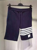 Thom Browne 16春夏 新款针织短裤 深蓝色