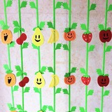 幼儿园装饰吊饰家居饰品教室走廊环境布置创意空中吊饰水果藤挂饰