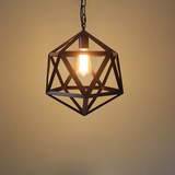 北欧创意个性阳台灯具loft复古铁艺简约酒吧台餐厅灯过道工业吊灯