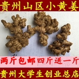 【包邮】贵州农家自种新鲜小黄姜 姜 四斤送一斤 小黄姜 老姜500G