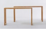 蒙提派新中式免漆实木条案条几简约现代仿古玄关案台供桌中式家具