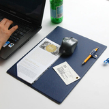 云木良品韩国仿皮大鼠标垫创意多功能电脑办公桌垫写字垫文具用品