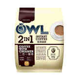 新加坡进口OWL猫头鹰咖啡无糖速溶咖啡二合一 袋装30包